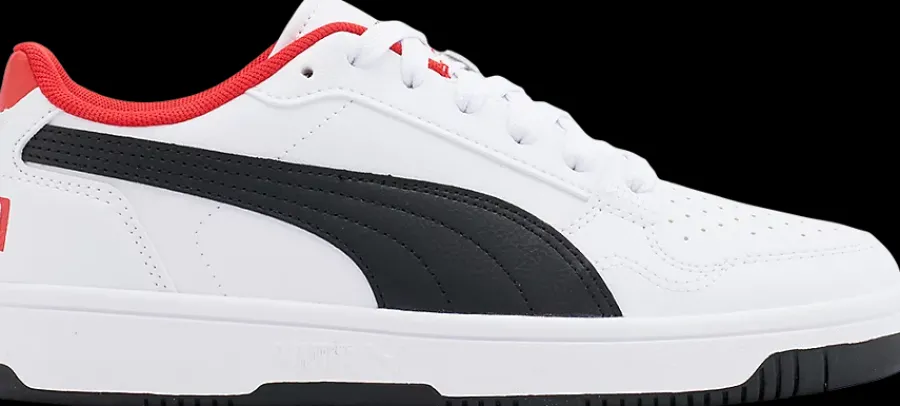 Clearance biało-czarno-czerwone sneakersy młodzieżowe Reb-L Jr Dzieci Sportowe|Markowe
