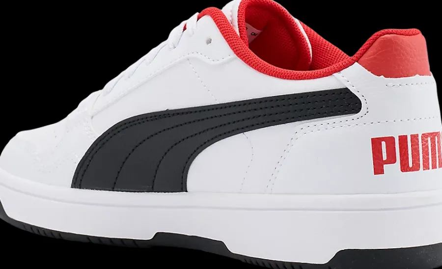 Clearance biało-czarno-czerwone sneakersy młodzieżowe Reb-L Jr Dzieci Sportowe|Markowe