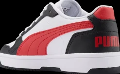 Sale biało-czarno-czerwone sneakersy młodzieżowe Reb-L Jr Dzieci Sportowe