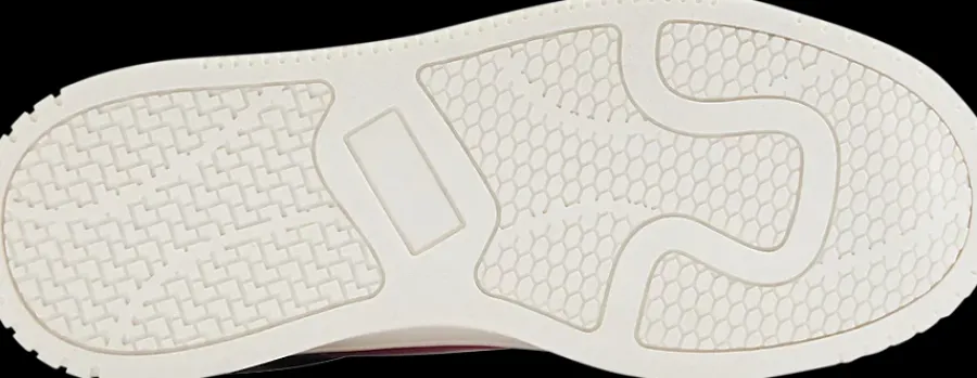 Online biało-czarno-różowe wysokie sneakersy dziewczęce Dzieci Sportowe