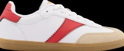 biało-czerwone sneakersy damskie Damskie Sportowe