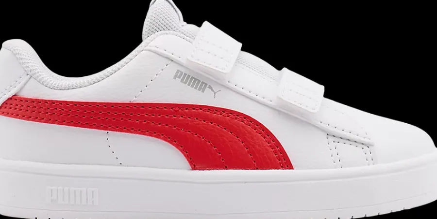 Clearance biało-czerwone sneakersy dziecięce Rickie Classic V Dzieci Sportowe|Dla Maluszków