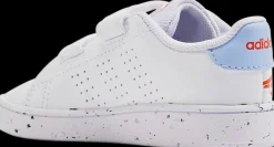 Outlet biało-czerwone sneakersy dziewczęce ADVANTAGE MOANA Dzieci Sportowe
