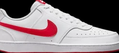 biało-czerwone sneakersy męskie Court Vision Low Męskie Sportowe|Markowe