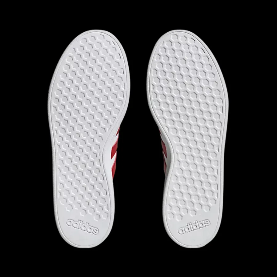 Best biało-czerwone sneakersy męskie Grand Court Base 2.0 Męskie Sportowe|Markowe