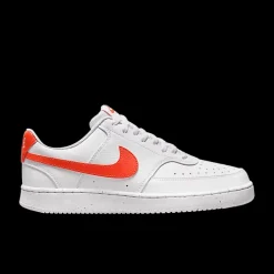 Hot biało-czerwone sneakersy męskie Court Vision Low Męskie Sportowe|Casual