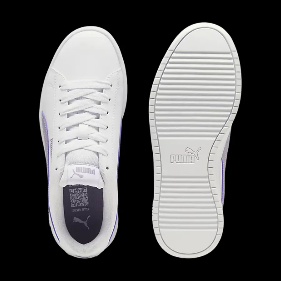 Clearance biało-fioletowe sneakersy damskie Rickie Classic Damskie Sportowe|Markowe