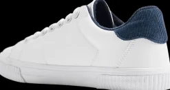 Discount biało-granatowe sneakersy męskie Męskie Sportowe