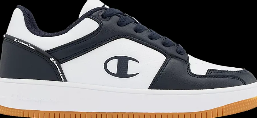 Best biało-granatowe sneakersy młodzieżowe RD18 2.0 Low Dzieci Sportowe|Dla Nastolatka