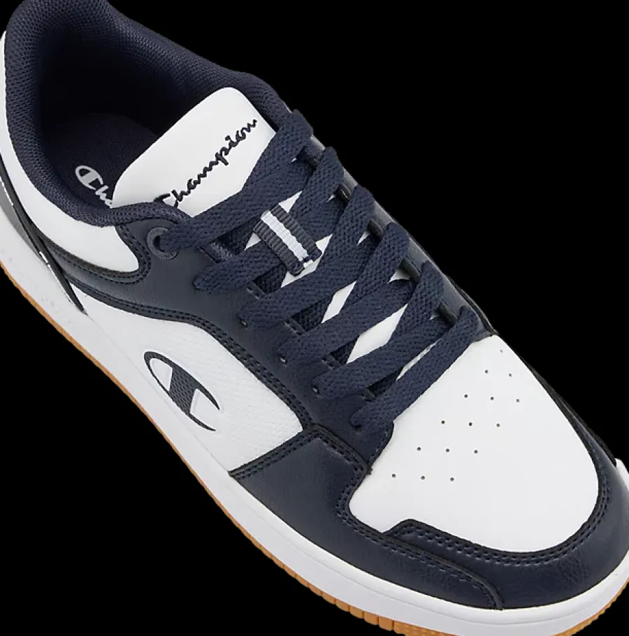 Best biało-granatowe sneakersy młodzieżowe RD18 2.0 Low Dzieci Sportowe|Dla Nastolatka
