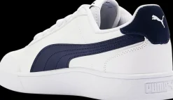 Outlet biało-granatowe sneakersy męskie Shuffle Męskie Sportowe|Casual