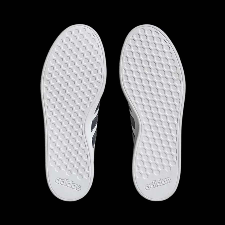 Online biało-granatowe sneakersy męskie Grand Court Base 2.0 Męskie Sportowe|Markowe