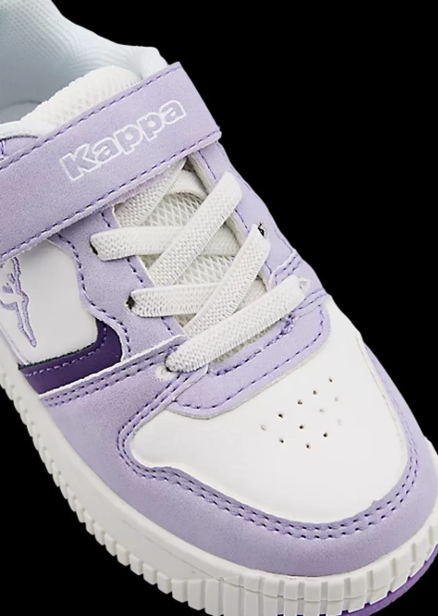 Outlet biało-liliowe sneakersy dziewczęce Darlington Dzieci Sportowe