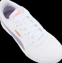 Outlet biało-liliowe sneakersy młodzieżowe CARINA 2.0 JR Dzieci Sportowe|Markowe