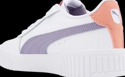 Outlet biało-liliowe sneakersy młodzieżowe CARINA 2.0 JR Dzieci Sportowe|Markowe