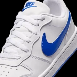 biało-niebieskie młodzieżowe sneakersy Court Borough Low Recraft Dzieci Sportowe