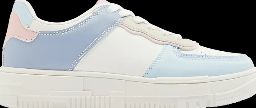 Clearance biało-niebieskie sneakersy damskie Damskie Sportowe