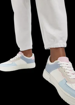 Clearance biało-niebieskie sneakersy damskie Damskie Sportowe