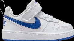 Hot biało-niebieskie sneakersy dziecięce COURT BOROUGH LOW RECRAFT Dzieci Sportowe|Markowe