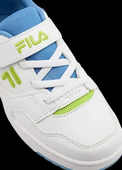 Online biało-niebieskie sneakersy dziecięce Dzieci Sportowe