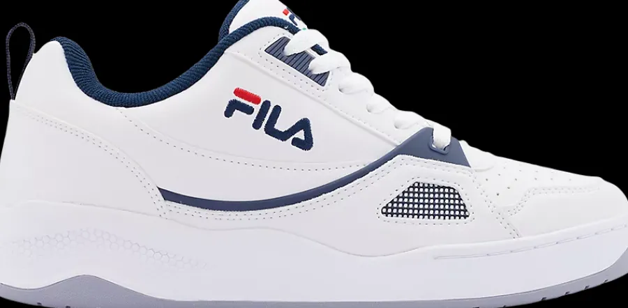Outlet biało-niebieskie sneakersy męskie Męskie Sportowe|Markowe