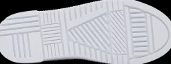 Best biało-różowe skórzane sneakersy damskie Damskie Sportowe