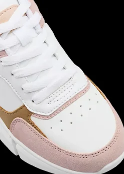 Hot biało-różowe sneakersy damskie Damskie Sportowe
