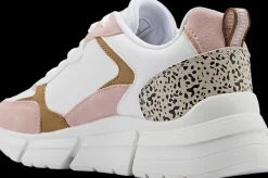 Hot biało-różowe sneakersy damskie Damskie Sportowe