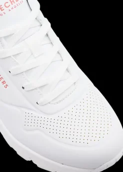 Clearance biało-różowe sneakersy damskie Uno Damskie Sportowe|Markowe