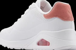 Clearance biało-różowe sneakersy damskie Uno Damskie Sportowe|Markowe