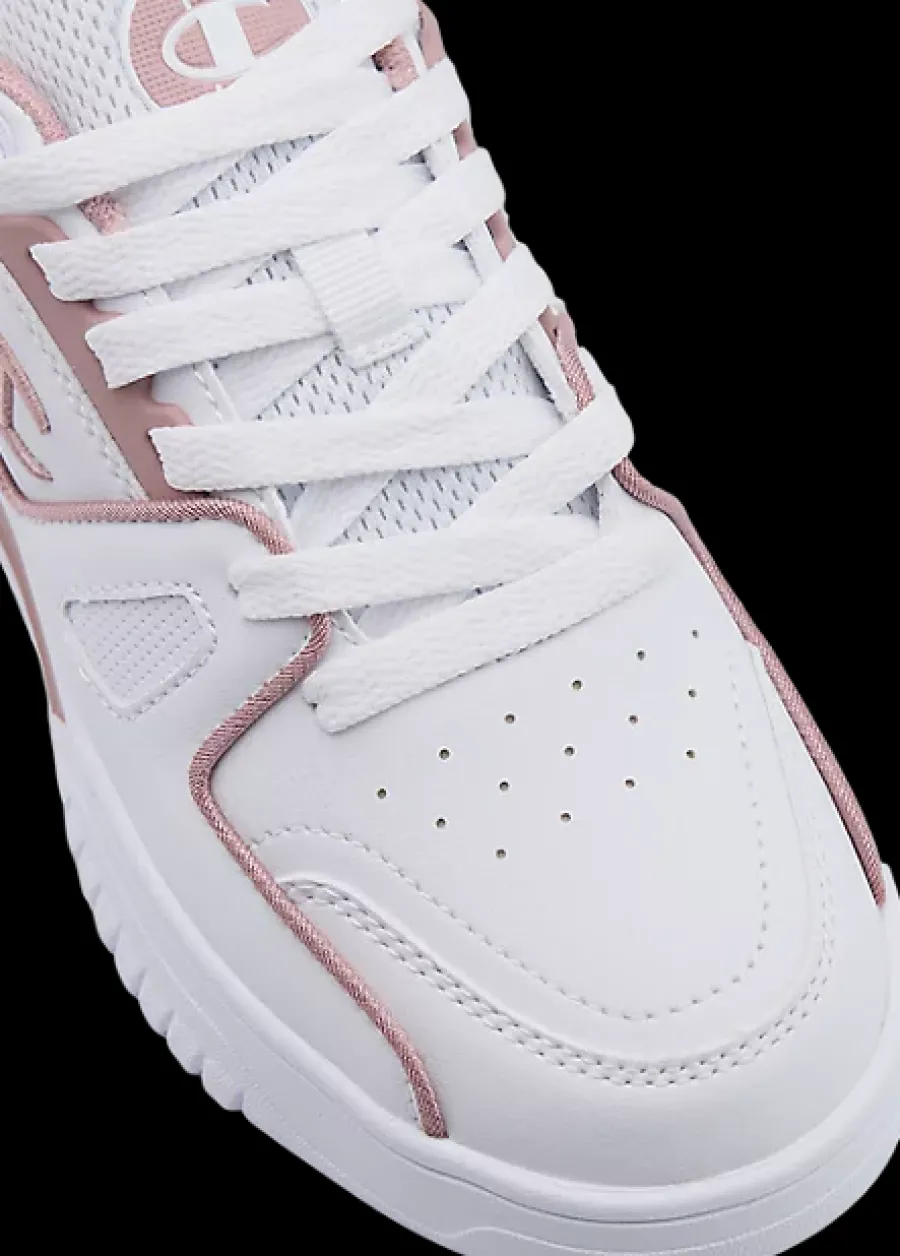 Hot biało-różowe sneakersy damskie 3 Point Low Damskie Sportowe|Markowe
