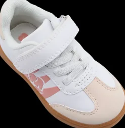 Clearance biało-różowe sneakersy dziewczęce Dzieci Sportowe