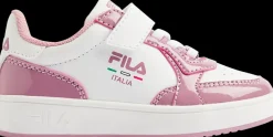 New biało-różowe sneakersy dziewczęce Dzieci Sportowe