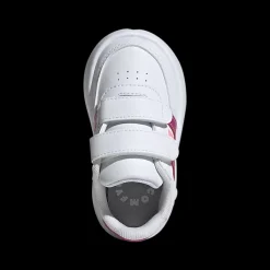 Hot biało-różowe sneakersy dziewczęce Breaknet Bubble Dzieci Sportowe