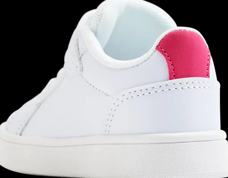 Outlet biało-różowe sneakersy dziewczęce Dzieci Sportowe
