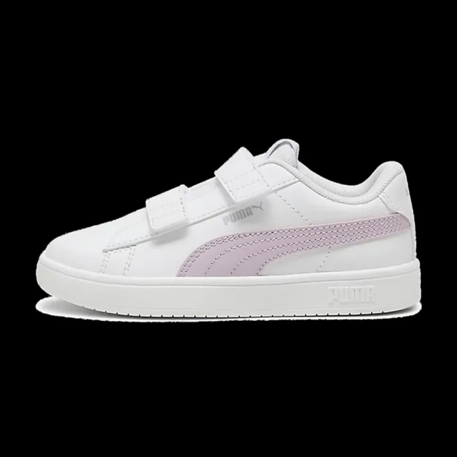 Best biało-różowe sneakersy dziewczęce Rickie Classic Dzieci Sportowe