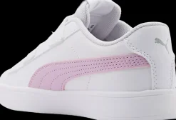 Best biało-różowe sneakersy dziewczęce Rickie Classic Dzieci Sportowe