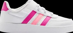 Online biało-różowe sneakersy dziewczęce Breaknet 2.0 Dzieci Sportowe
