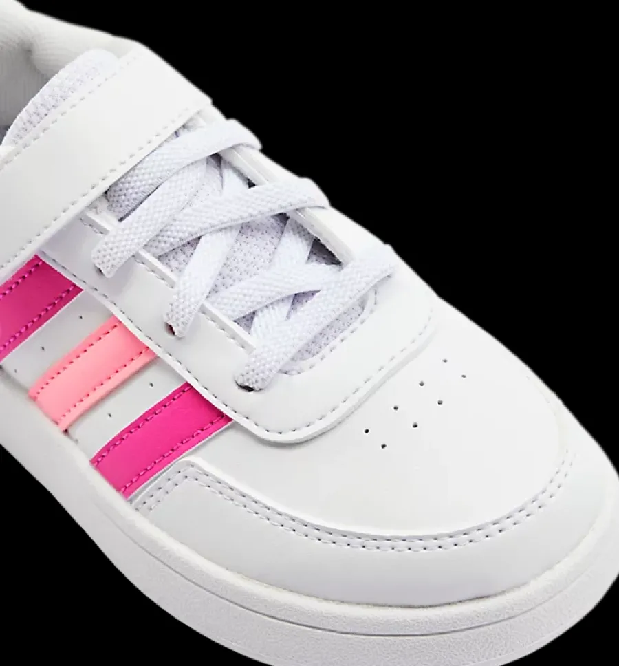 Online biało-różowe sneakersy dziewczęce Breaknet 2.0 Dzieci Sportowe