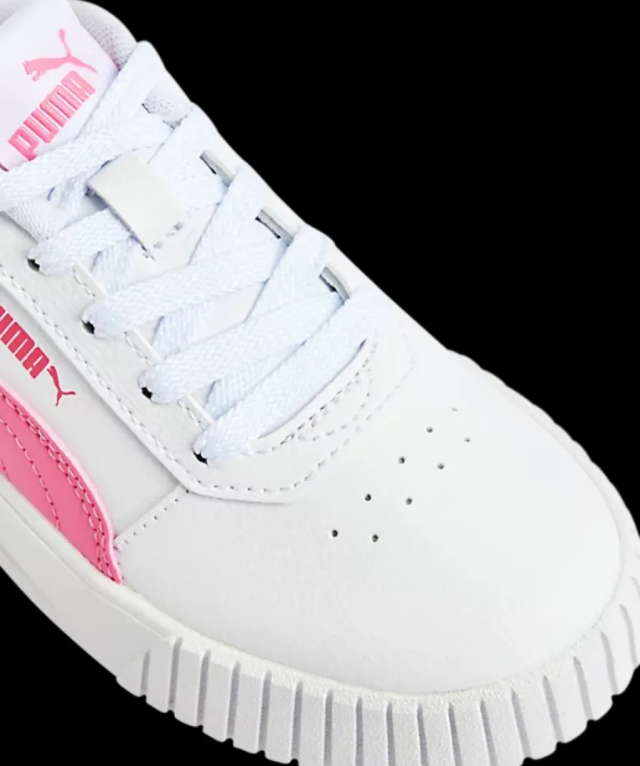 Discount biało-różowe sneakersy dziewczęce Carina 2.0 Star Glow Dzieci Sportowe