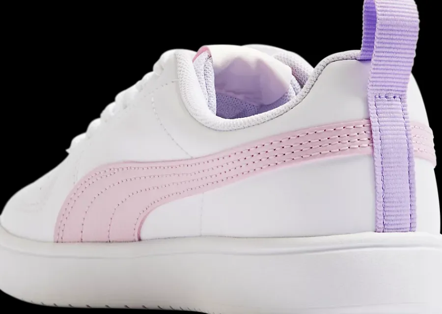 Clearance biało-różowe sneakersy młodzieżowe Rickie Jr Dzieci Sportowe