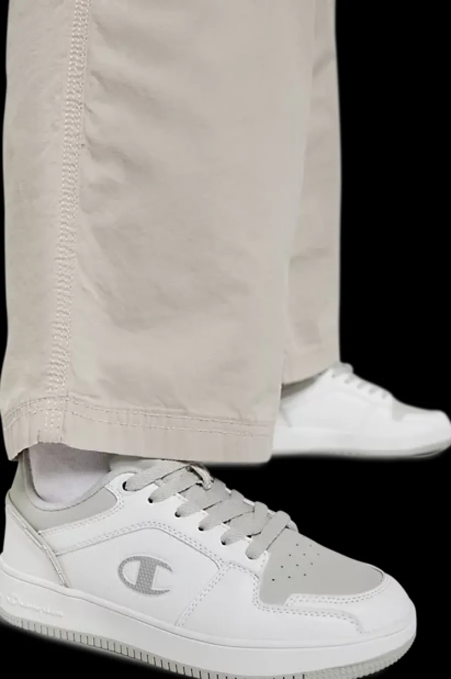 Sale biało-srebrne sneakersy damskie Rebound 2.0 Damskie Sportowe|Markowe