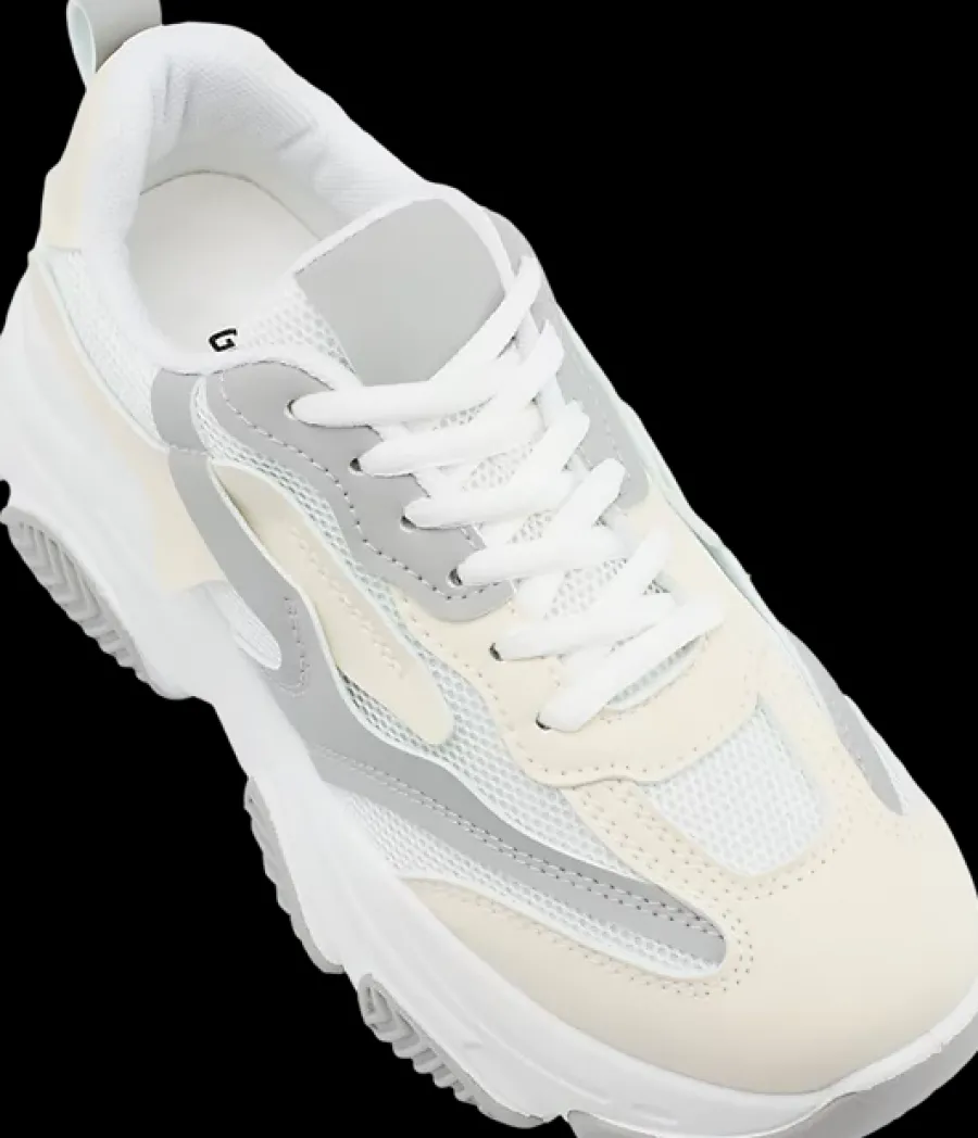 Hot biało-szare sneakersy damskie Damskie Sportowe