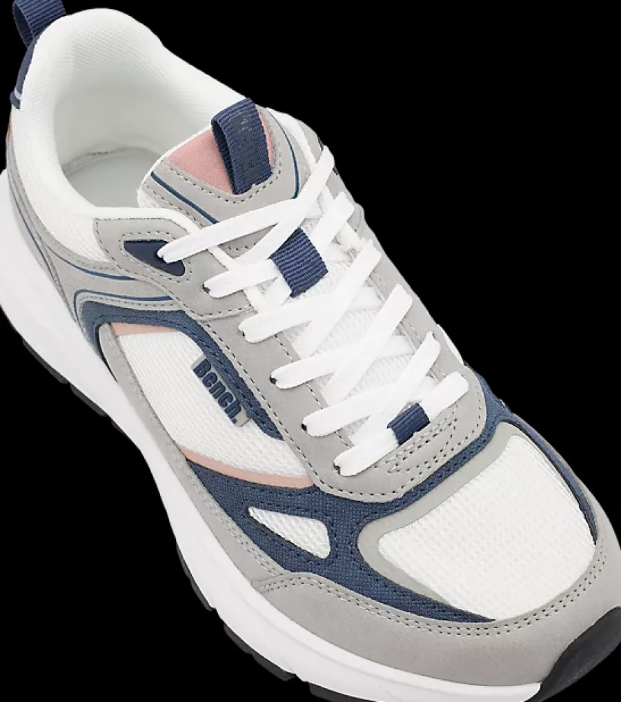Clearance biało-szare sneakersy damskie Damskie Sportowe