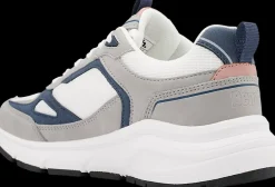 Clearance biało-szare sneakersy damskie Damskie Sportowe