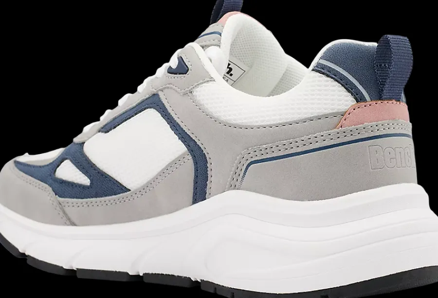 Clearance biało-szare sneakersy damskie Damskie Sportowe