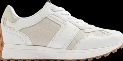 Hot biało-szare sneakersy dziewczęce Dzieci Sportowe