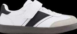 New biało-szaro-czarne sneakersy dziecięce Dzieci Sportowe