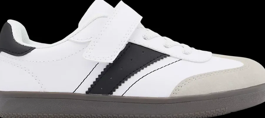 Online biało-szaro-czarne sneakersy dziecięce Dzieci Sportowe