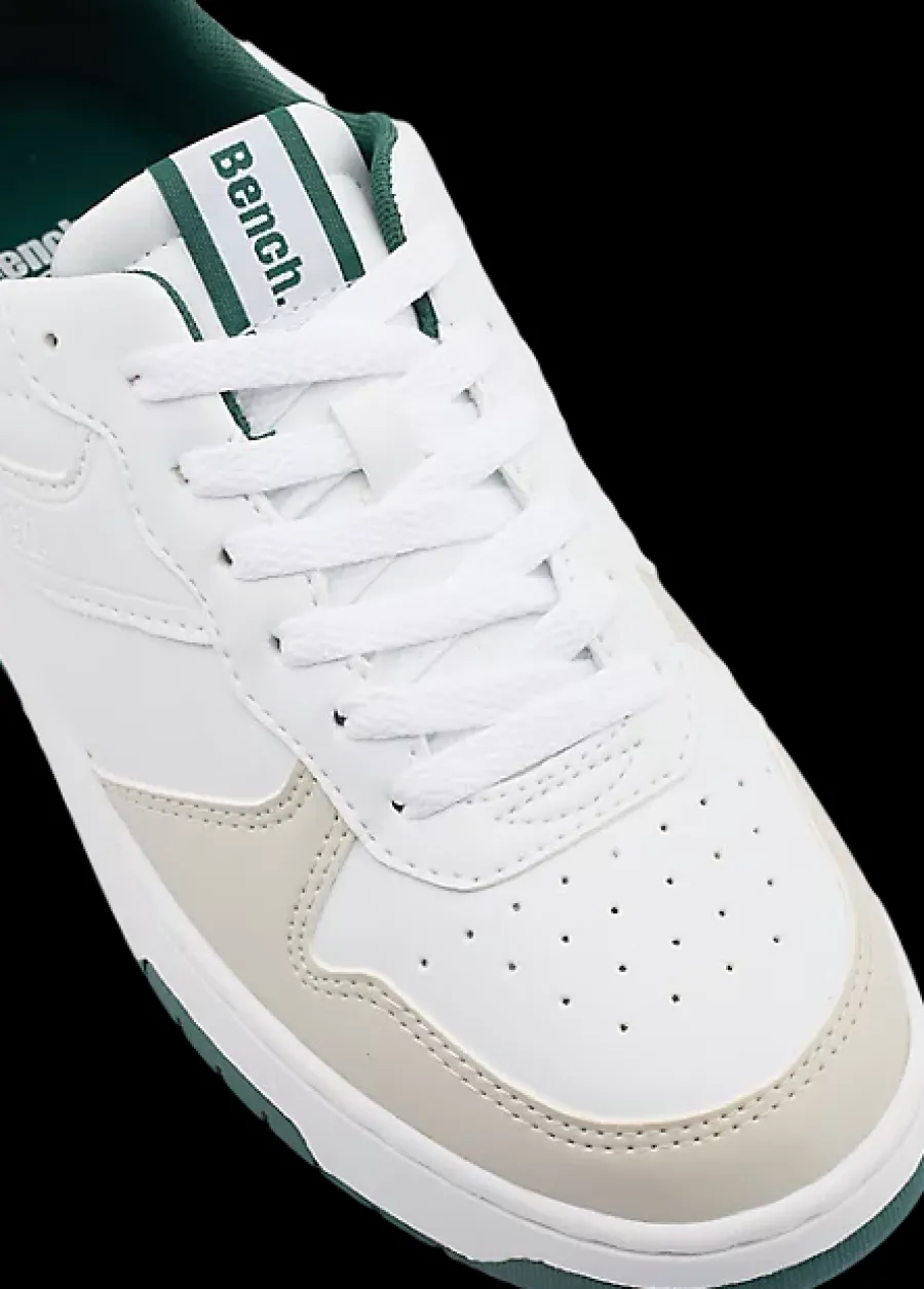 Discount biało-szaro-zielone sneakersy damskie Damskie Sportowe